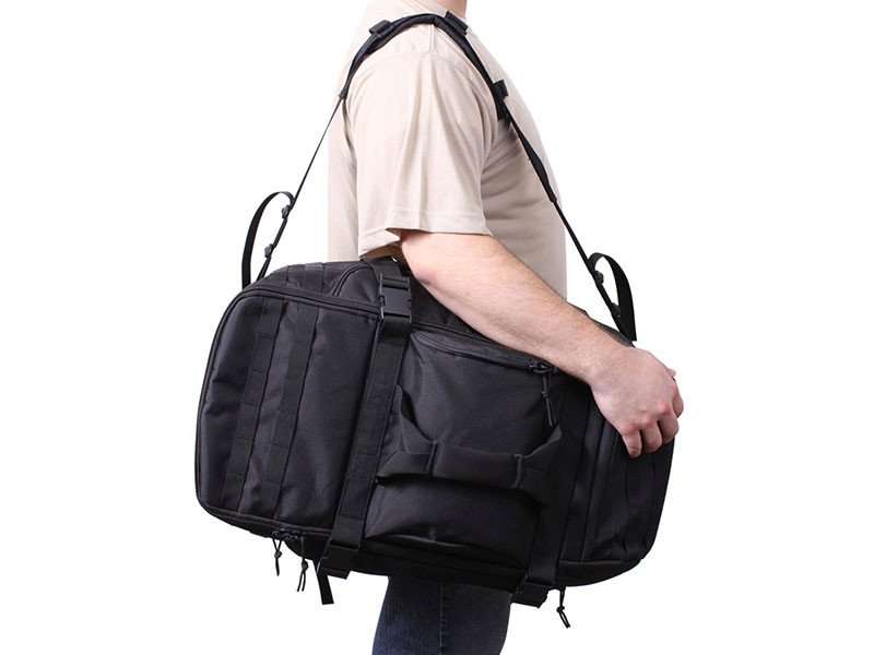 3-In-1 Convertible Mission Bag BLACK