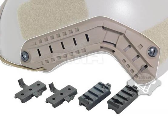 FMA OPS FAST Helmet Guide Side Rail - Tan