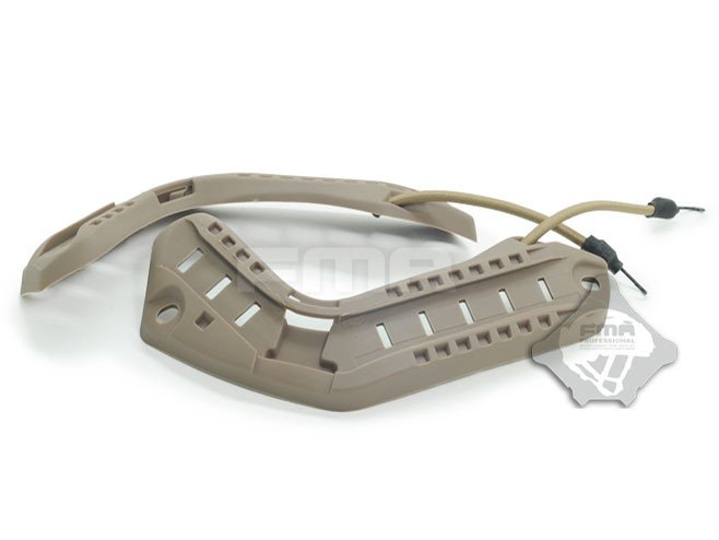FMA OPS FAST Helmet Guide Side Rail - Tan