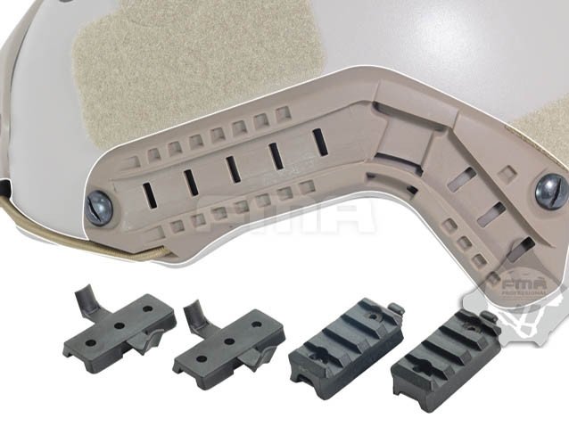 FMA OPS FAST Helmet Guide Side Rail - Tan