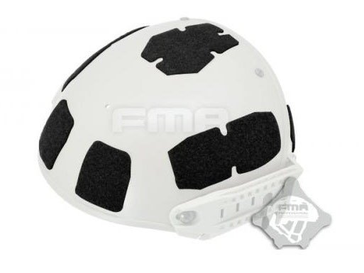 FMA Adhesive VELCRO Panels on Helmet, type CP - Black