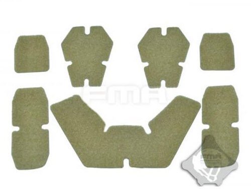 FMA Adhesive VELCRO Panels on Helmet, type CP - Tan