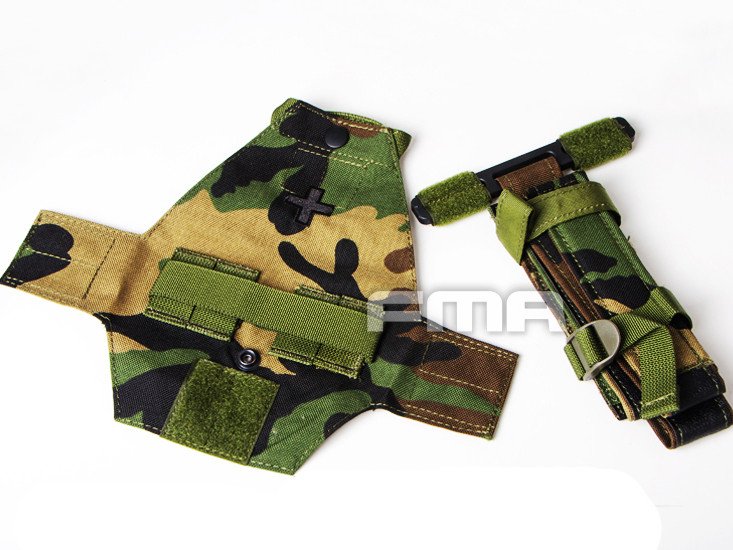 FMA QH Application Dummy Tourniquet with MOLLE System - Woodland