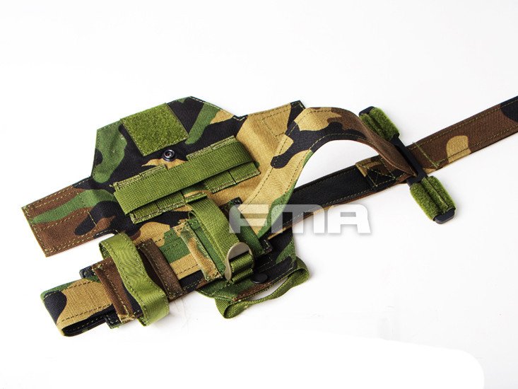 FMA QH Application Dummy Tourniquet with MOLLE System - Woodland