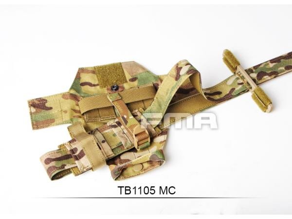 FMA QH Application Dummy Tourniquet with MOLLE System - MC