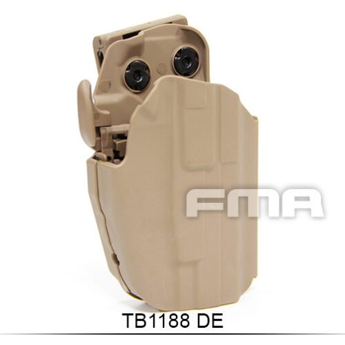 FMA Universal Belt Holster GLS 579, Right Hand - Tan