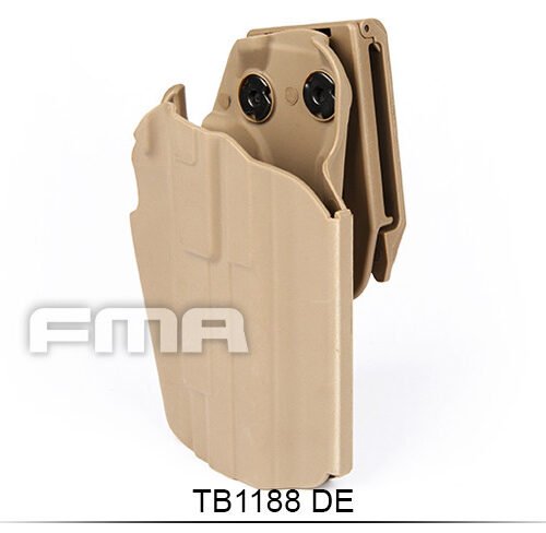 FMA Universal Belt Holster GLS 579, Right Hand - Tan
