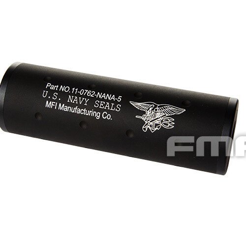 FMA U.S. Navy Seals Type Silencer 35x107 mm - Black