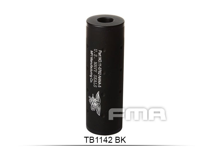 FMA U.S. Navy Seals Type Silencer 35x107 mm - Black