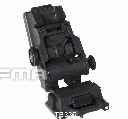 9615 FMA L3G10 Nylon Helmet Mount for NVG PVS-15 / 18 - Black