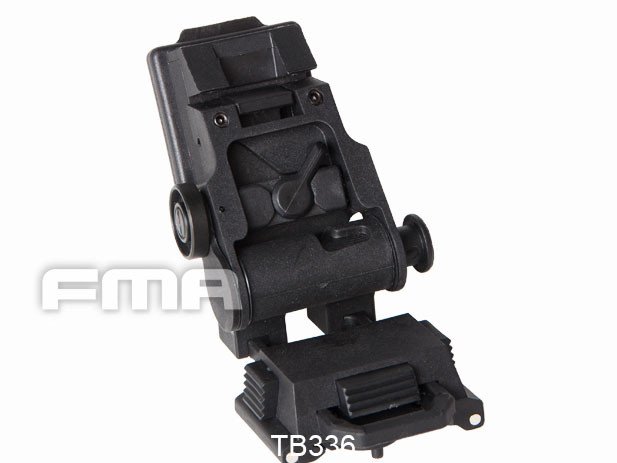 9615 FMA L3G10 Nylon Helmet Mount for NVG PVS-15 / 18 - Black