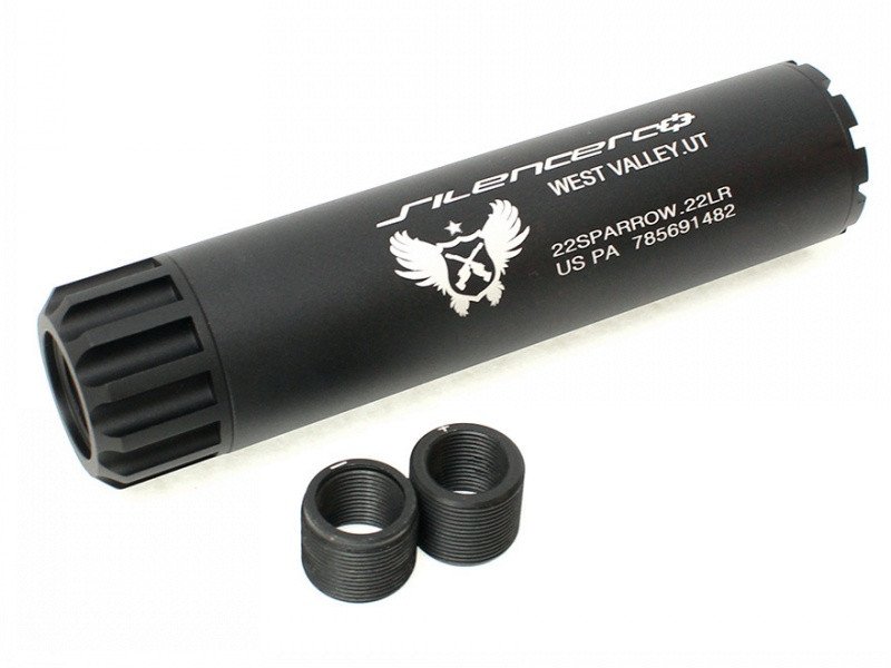 9626 FMA W.A.U Force Silencer 35x145 mm - Black