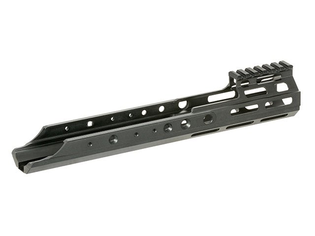 MLOCK 5 INCH HANDGUARD EXTENSION FOR SCAR-H AIRSOFT RIFLE - BLACK [DOUBLE BELL]