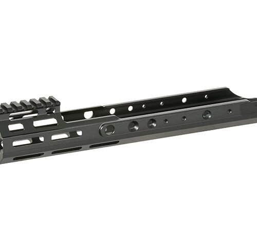MLOCK 5 INCH HANDGUARD EXTENSION FOR SCAR-H AIRSOFT RIFLE - BLACK [DOUBLE BELL]