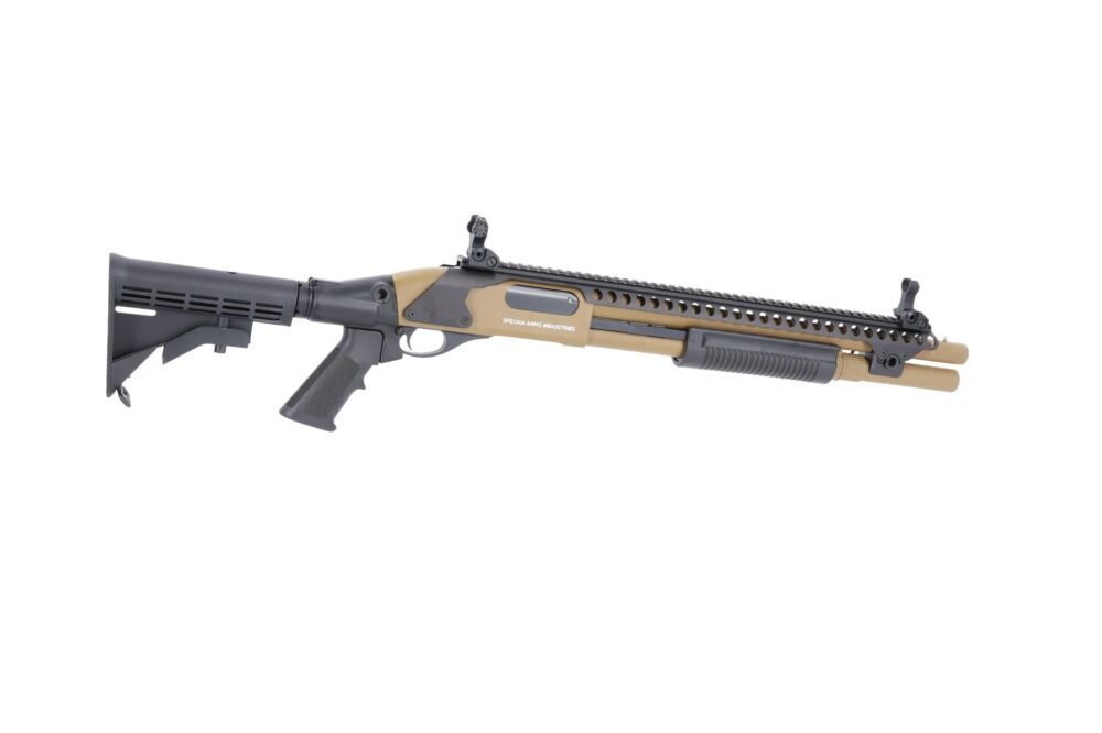 SA-VGS8 VAPOR(TM) Tactical Rail GNB Shotgun - Black / Tan