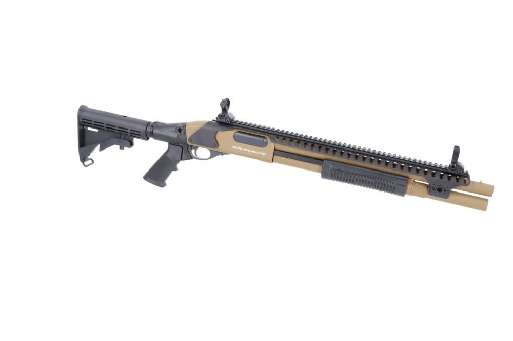 SA-VGS8 VAPOR(TM) Tactical Rail GNB Shotgun - Black / Tan