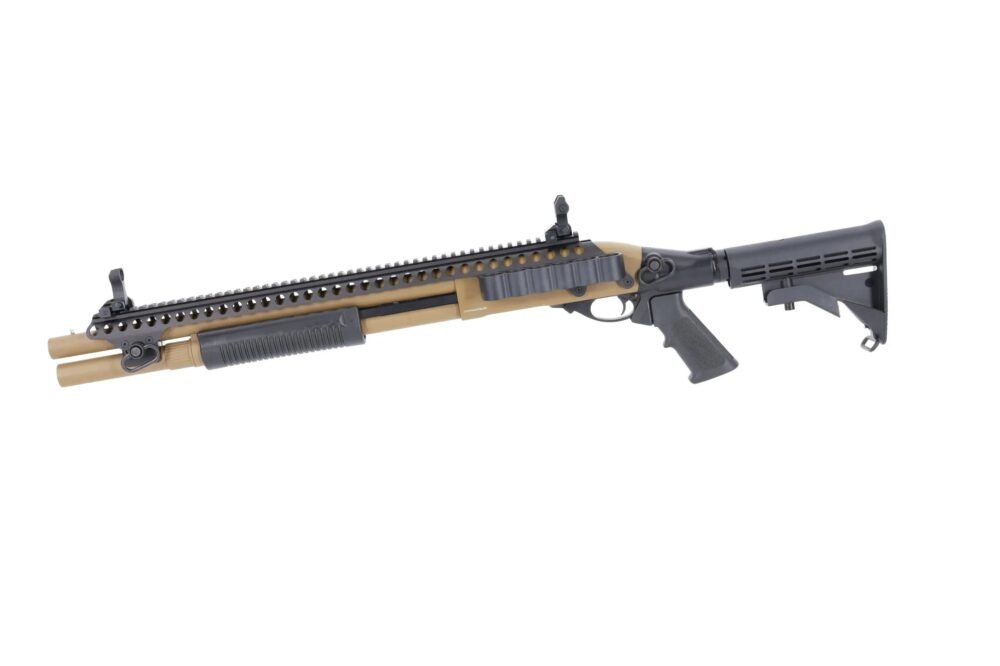 SA-VGS8 VAPOR(TM) Tactical Rail GNB Shotgun - Black / Tan