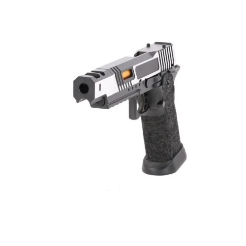 SA Hi-Capa SA-VGP20 VAPOR(TM) OR GBB Pistol - Silver / Black