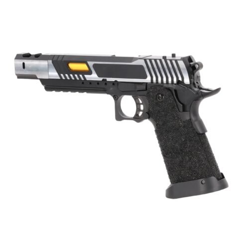 SA Hi-Capa SA-VGP20 VAPOR(TM) OR GBB Pistol - Silver / Black