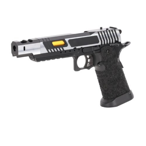 SA Hi-Capa SA-VGP20 VAPOR(TM) OR GBB Pistol - Silver / Black