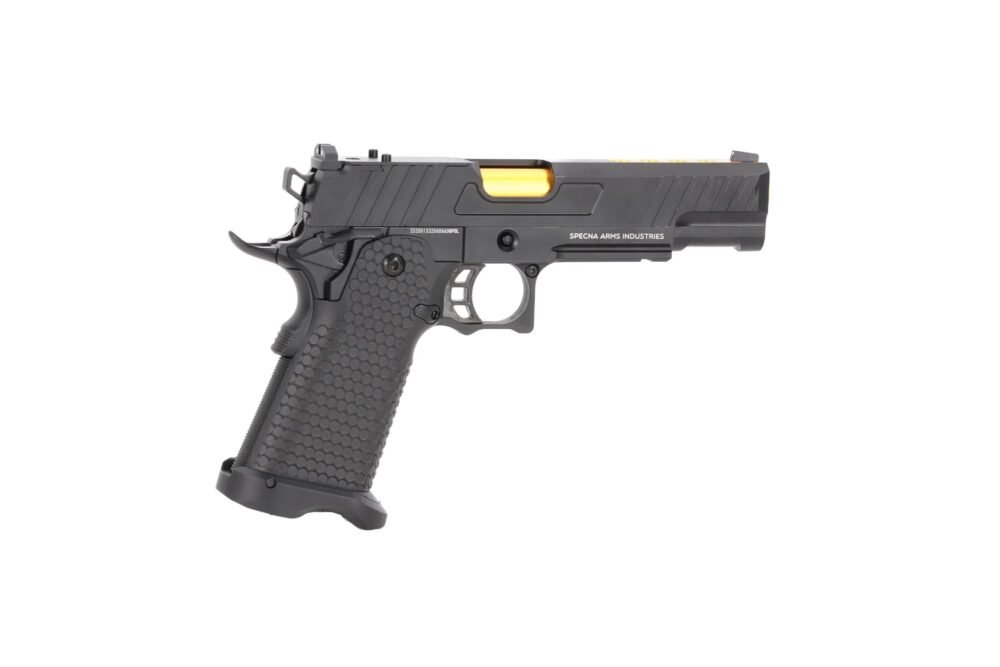 SA Hi-Capa SA-VGP19 VAPOR(TM) OR GBB Pistol - Black / Gold