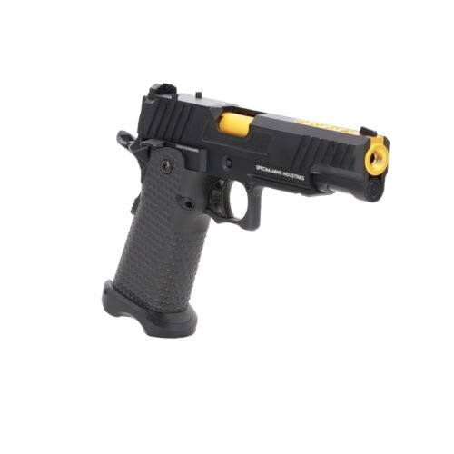 SA Hi-Capa SA-VGP19 VAPOR(TM) OR GBB Pistol - Black / Gold