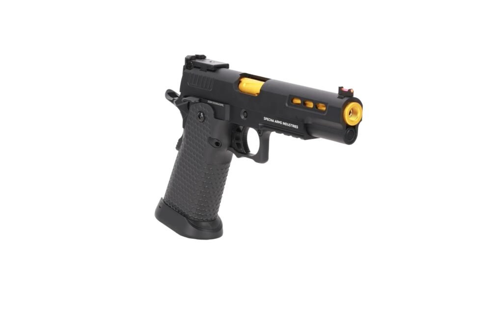 SA Hi-Capa SA-VGP06 VAPOR(TM) GBB Pistol - Black / Gold