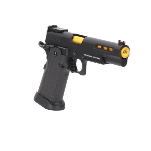 SA Hi-Capa SA-VGP06 VAPOR(TM) GBB Pistol - Black / Gold