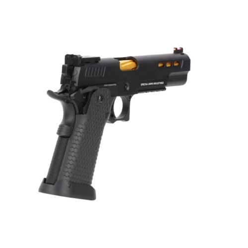 SA Hi-Capa SA-VGP06 VAPOR(TM) GBB Pistol - Black / Gold