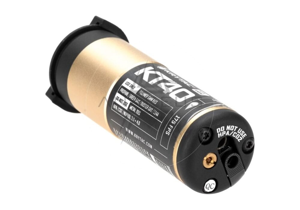 KRYTAC KT40 40mm Gas Grenade, 150 BBs - Gold