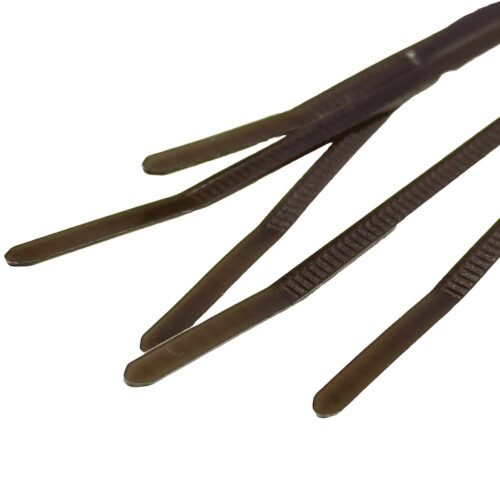 KMCS Cable Zip Ties Set, 500 Pcs - Brown
