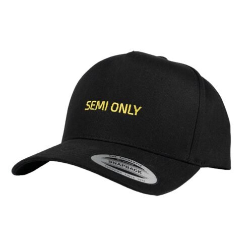 ANAREUS SEMI ONLY YP5 Cap - Black
