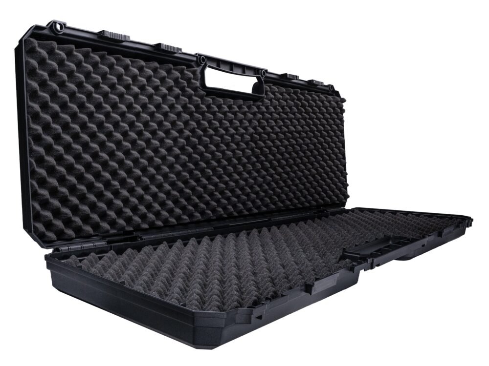 STRIKE Rifle Transport Case, 100x35x11 cm (Wave) - Black