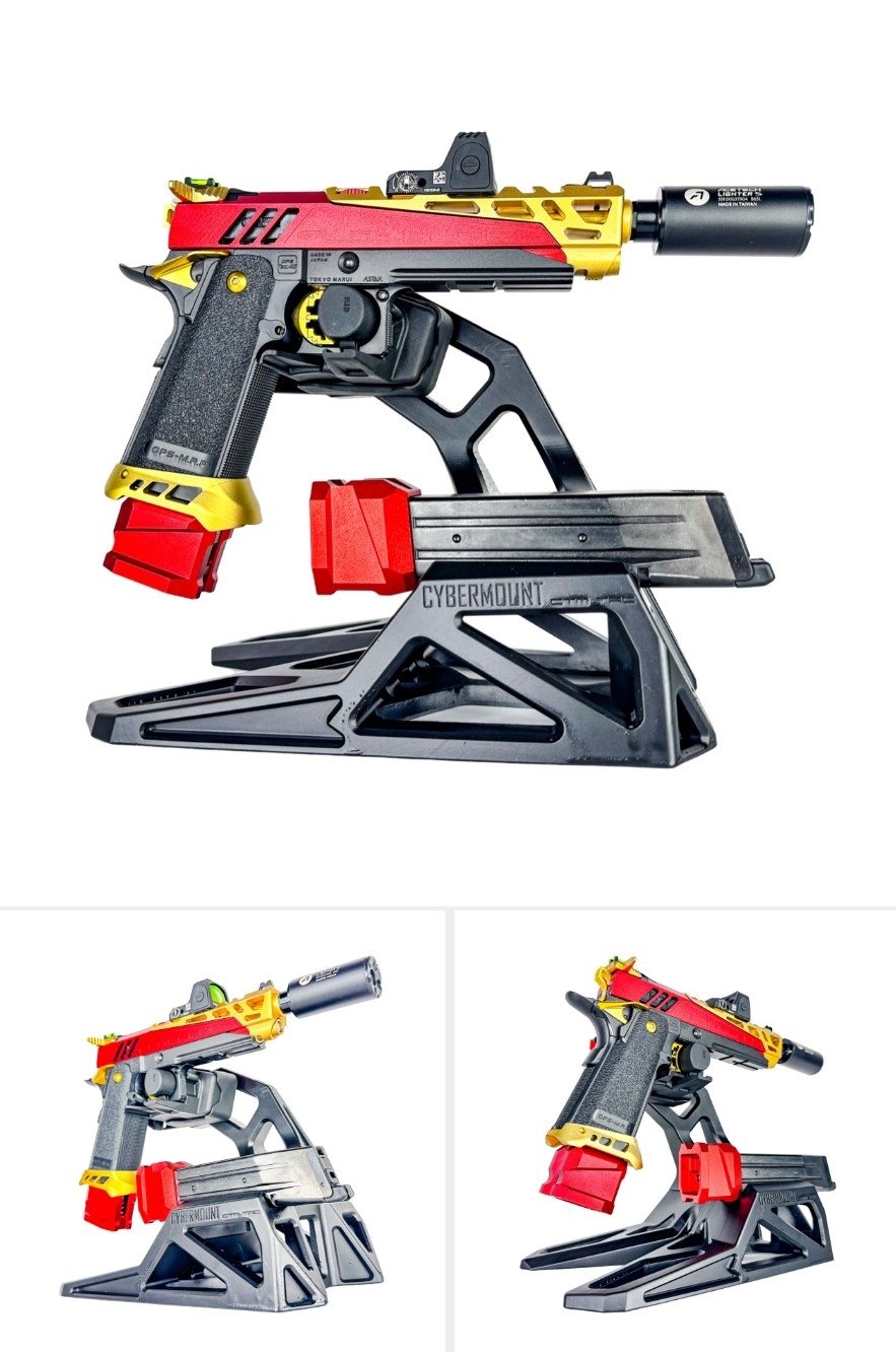 CTM CYBERMOUNT Stand for Hi-Capa Pistols - Black