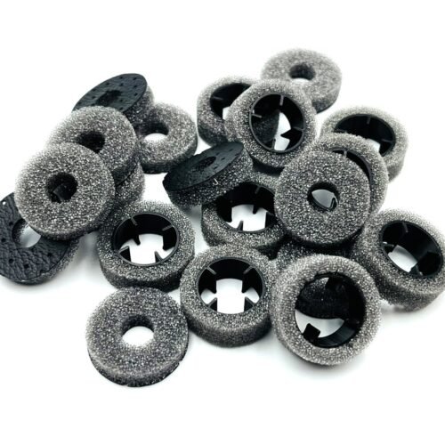 EPeS Sound Suppressor 38 x 180 mm with Inserts, Smooth - Black