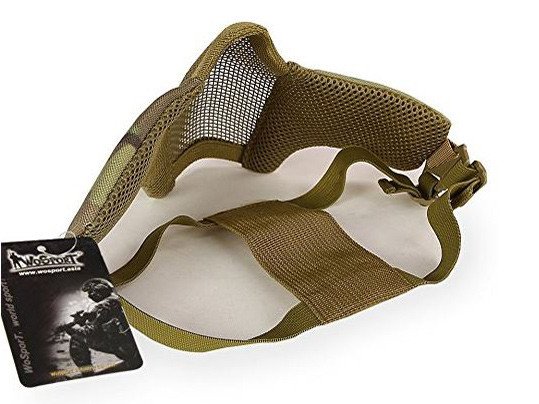 Wosport Steel Mesh Mask - MC