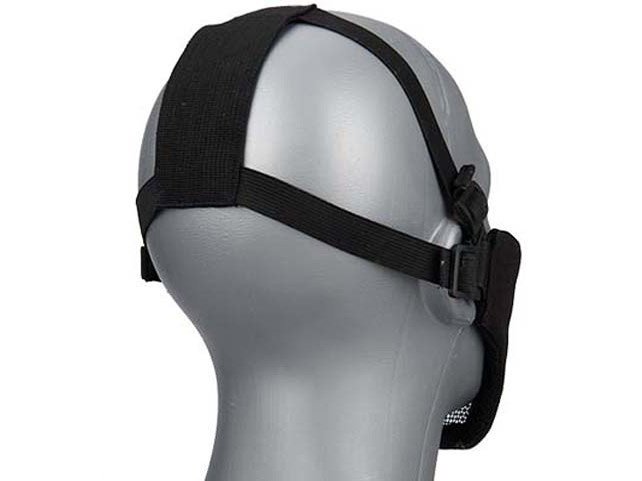 Wosport Steel Mesh Mask ( BLACK )