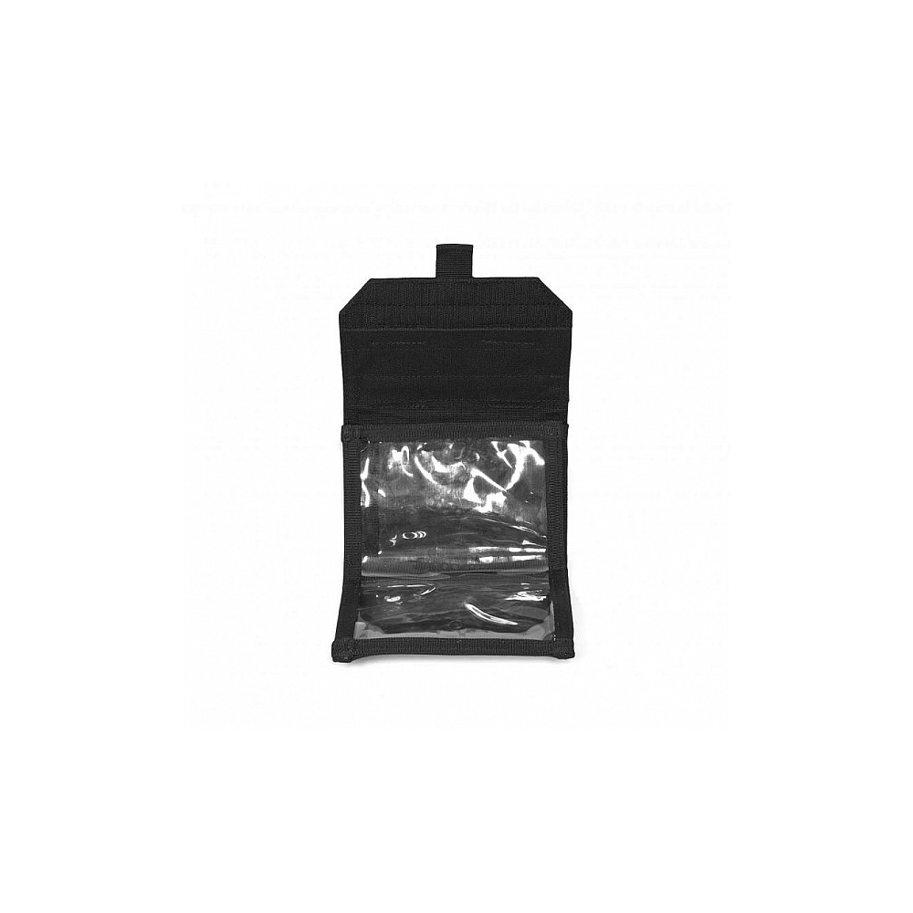 WAS Forward Opening Admin Pouch FOA - Black