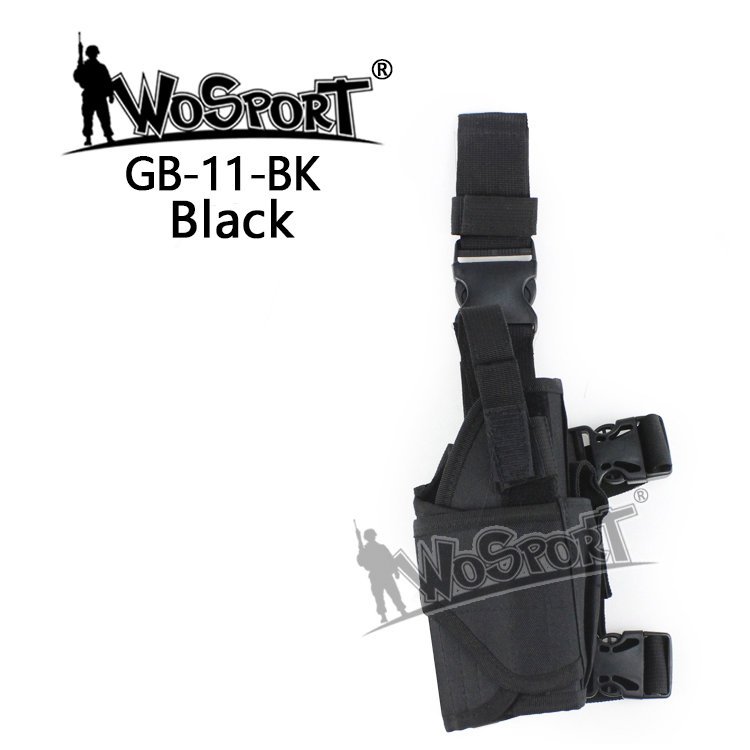 WST Universal Leg Holster TORNADO, Right-Handed - Black