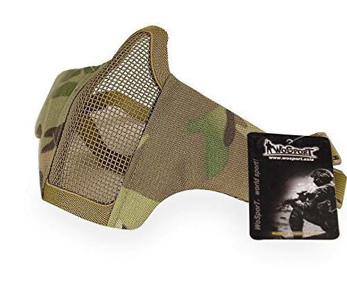 Wosport Steel Mesh Mask ( TAN )