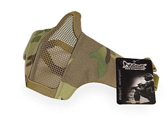 Wosport Steel Mesh Mask ( TAN )
