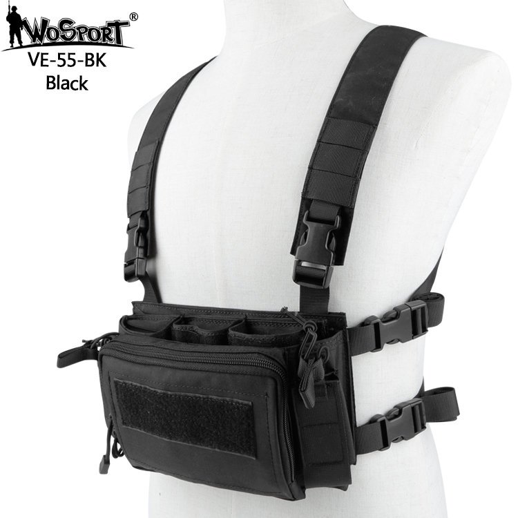35812 WST Tactical Chest rig D3CRM - Black