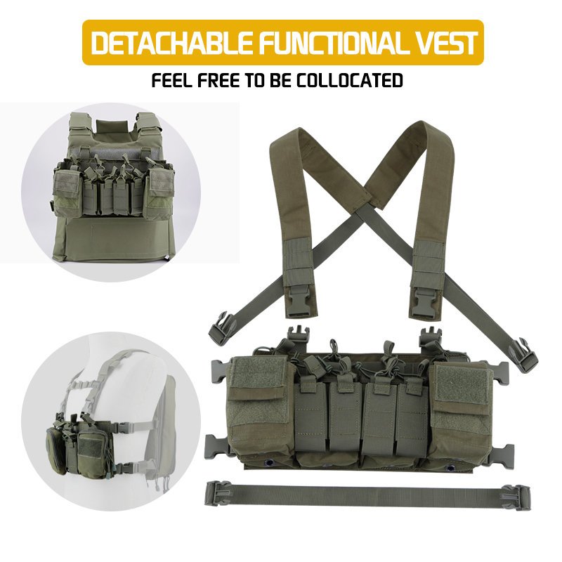 WST Tactical Chest Rig D3CRX - OD
