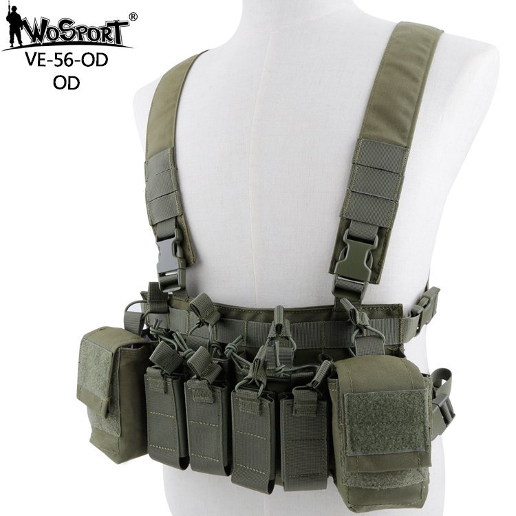 35831 WST Tactical Chest Rig D3CRX - OD