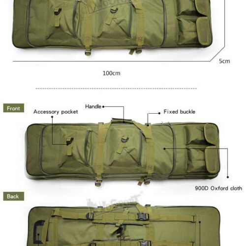 Twin Gun Bag - 60 and 100cm - TAN