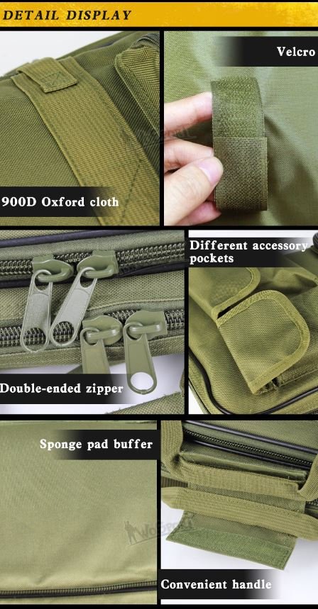 Twin Gun Bag - 60 and 100cm - TAN