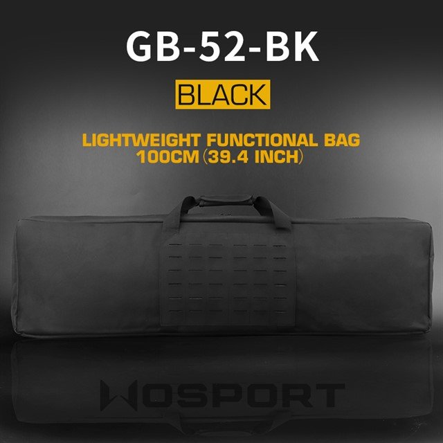 40765 WST laser MOLLE gun bag 100cm - Black