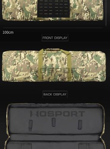 WST laser MOLLE gun bag 100cm - Black