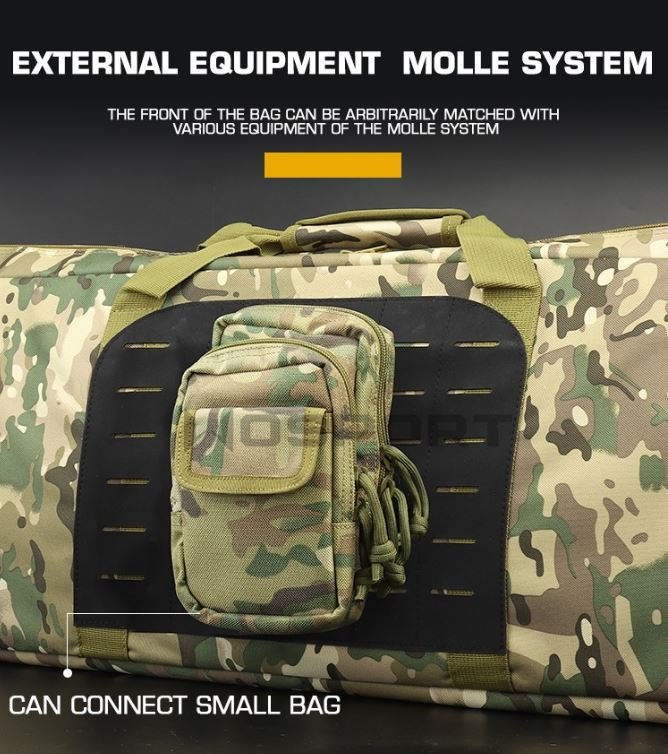 WST laser MOLLE gun bag 100cm - Black