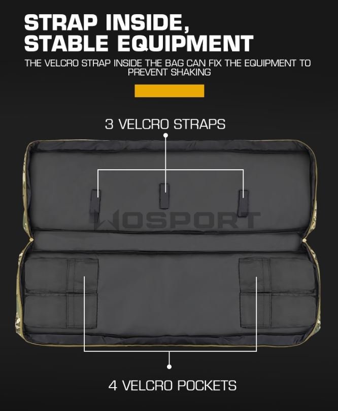 WST laser MOLLE gun bag 100cm - OD